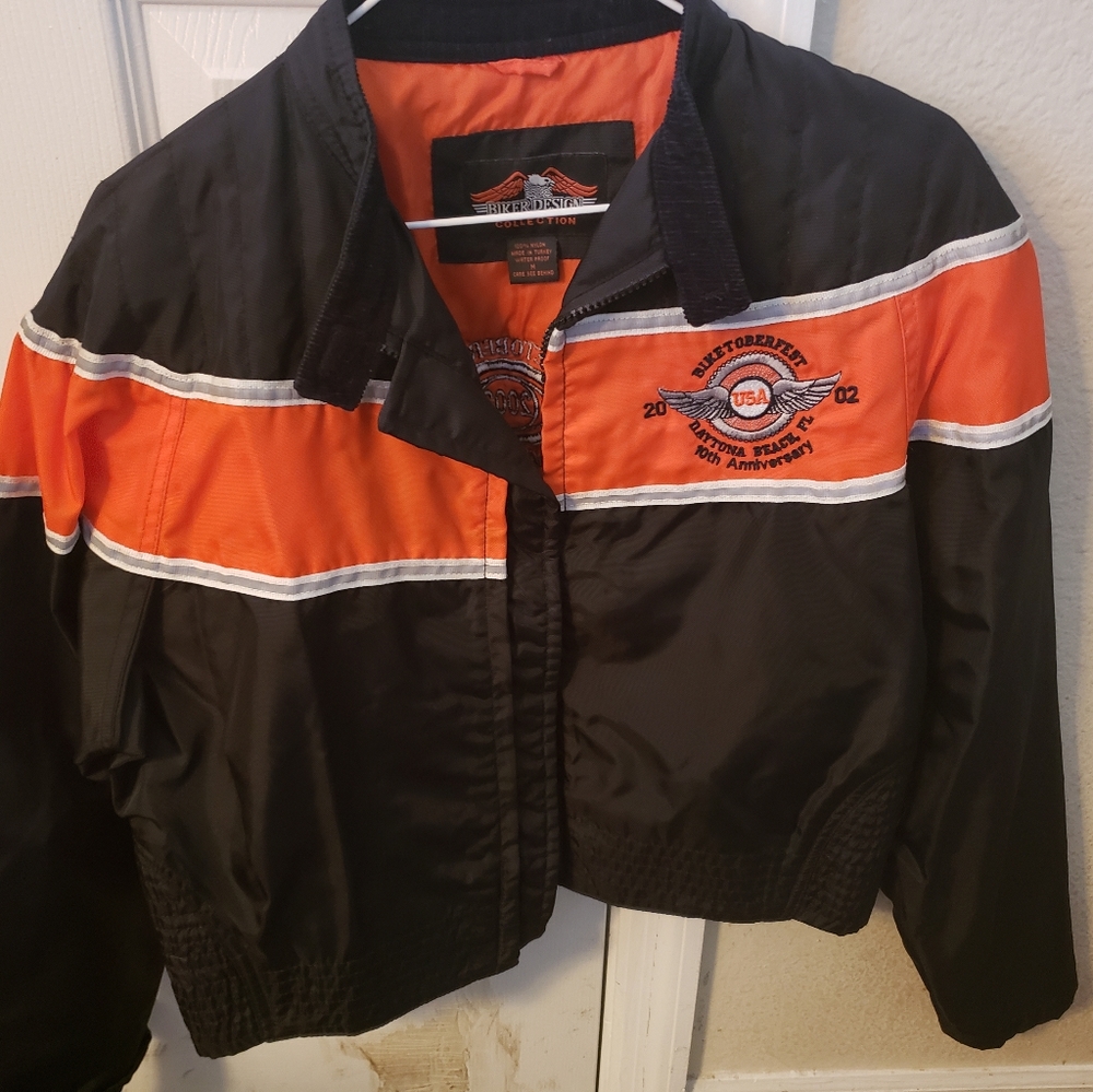 Ladies wind breaker Harley Davidson Bike Week 2002 size M